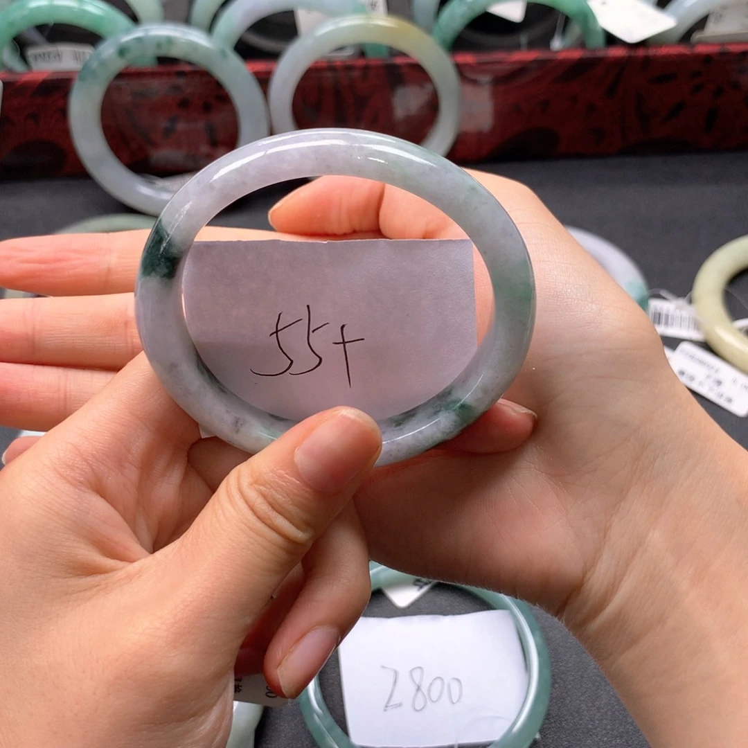 未镶嵌手镯翡翠天然缅甸翡翠