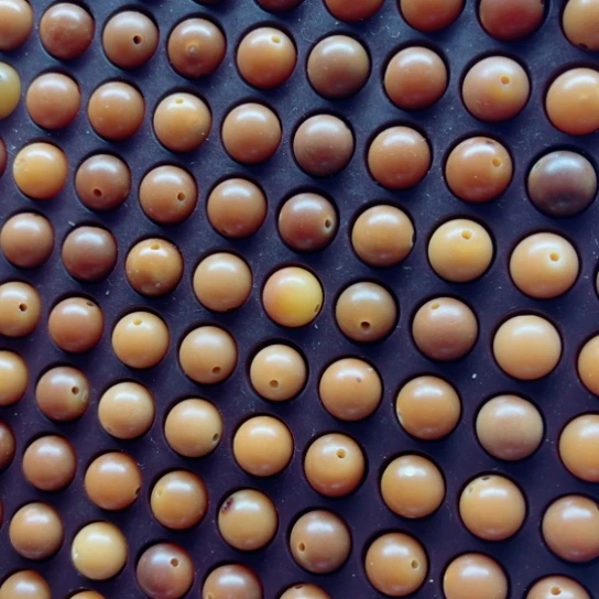 白玉菩提吊坠瑕疵12焦糖风化圆珠120颗