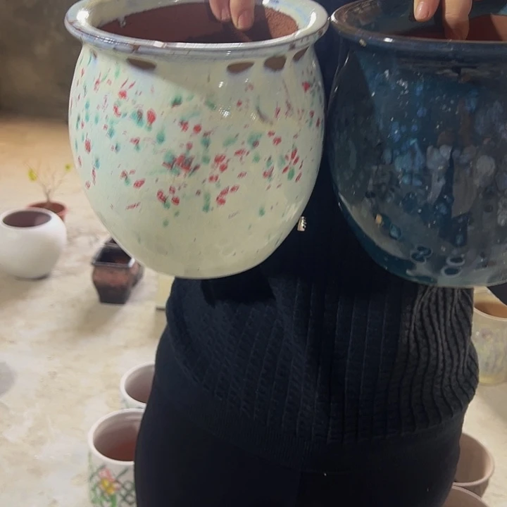 微瑕高度16厘米口径16厘米