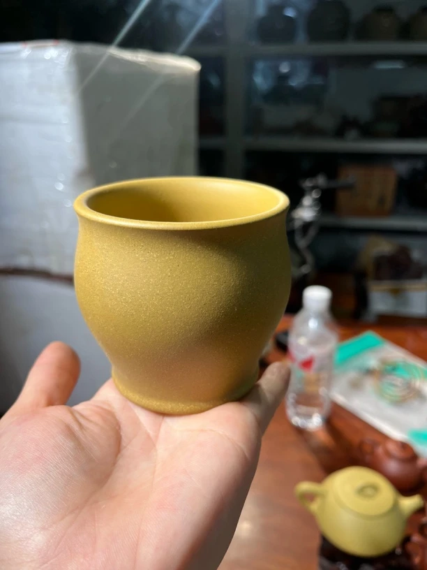 宜兴原矿紫砂主人杯茶具