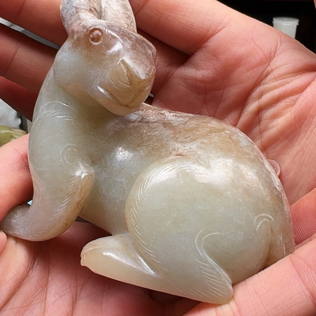 颈饰未镶嵌和田玉国**强