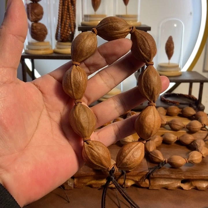 橄榄核吊坠20 X30梅林铁核