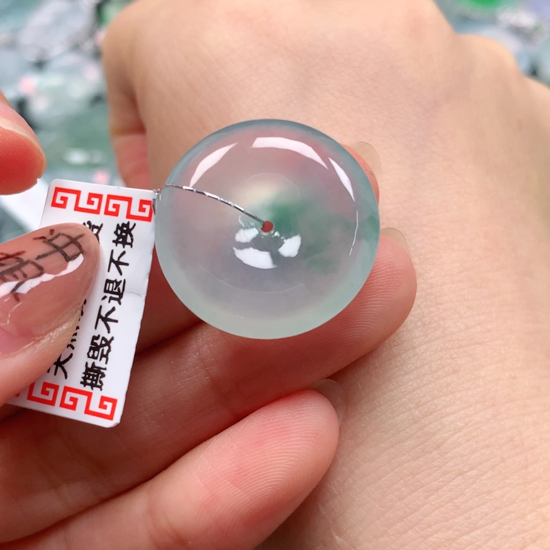 翡翠未镶嵌颈饰天然翡翠