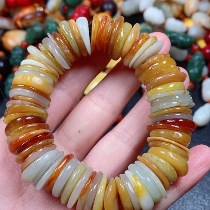 和田玉手链未镶嵌