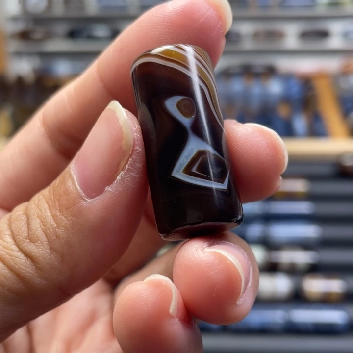 天***泰玛瑙/玉髓散珠001