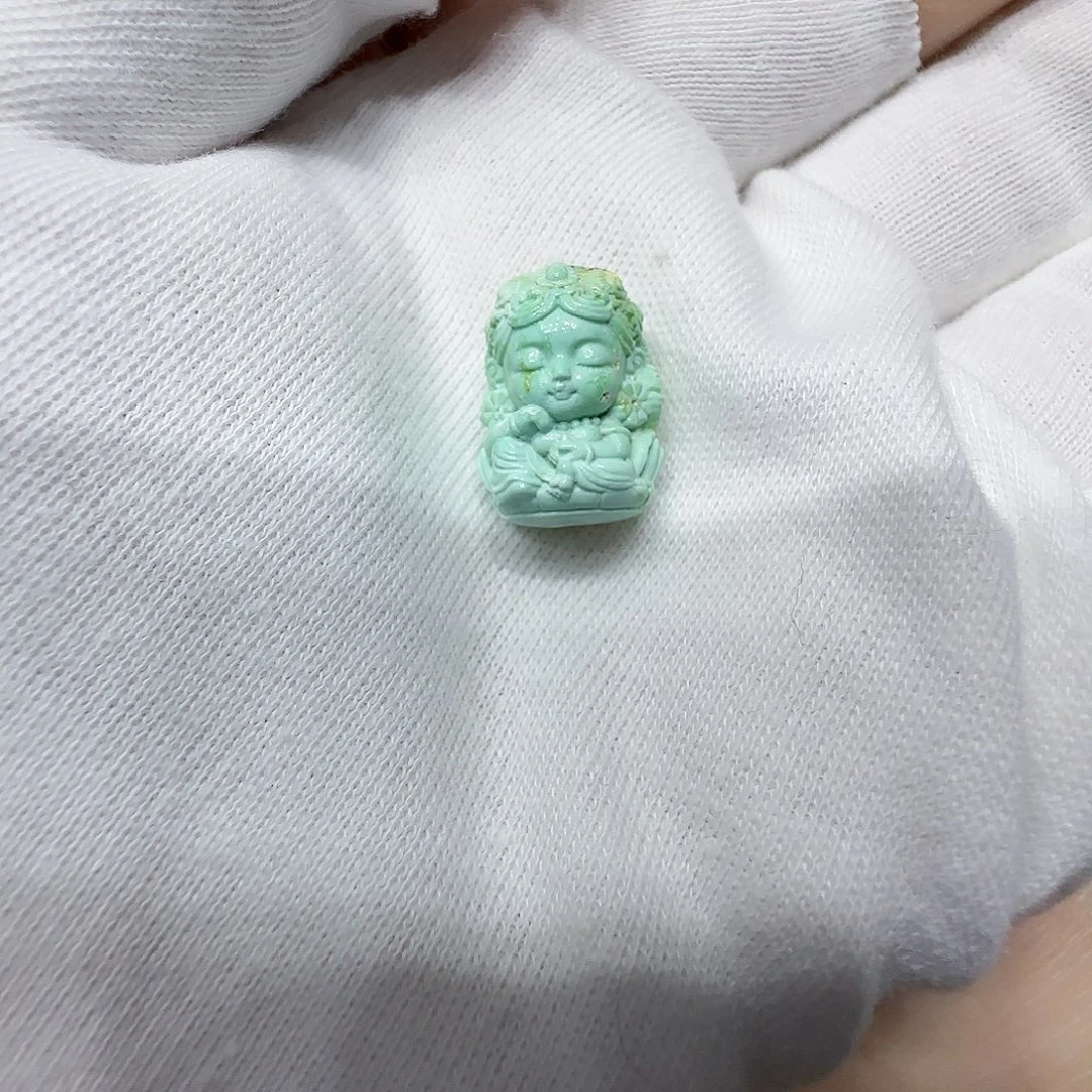 未镶嵌绿松石原矿绿松石