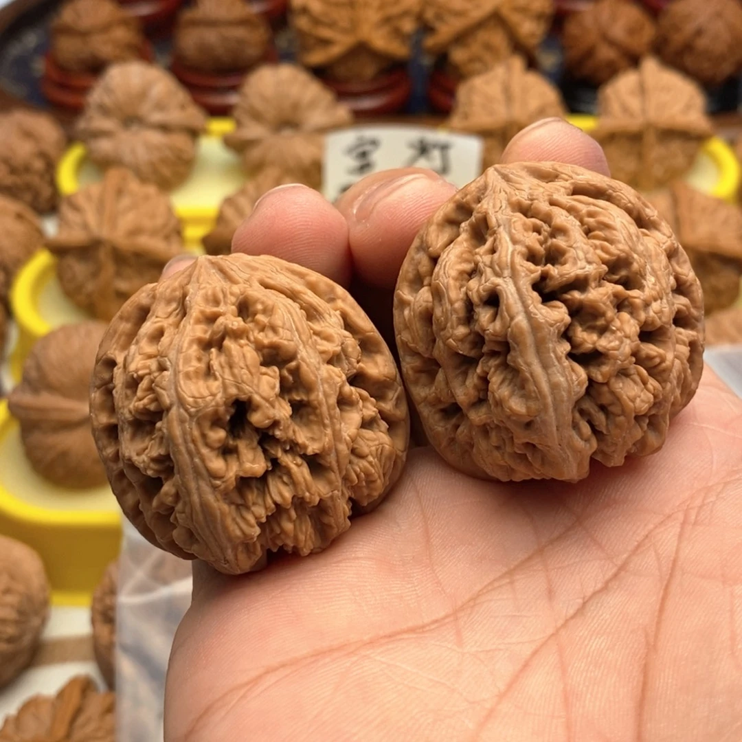 小***唐吊坠文玩核桃39尺 全品大粗筋60