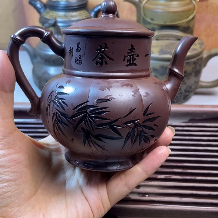 茶壶紫砂紫砂全手工定制