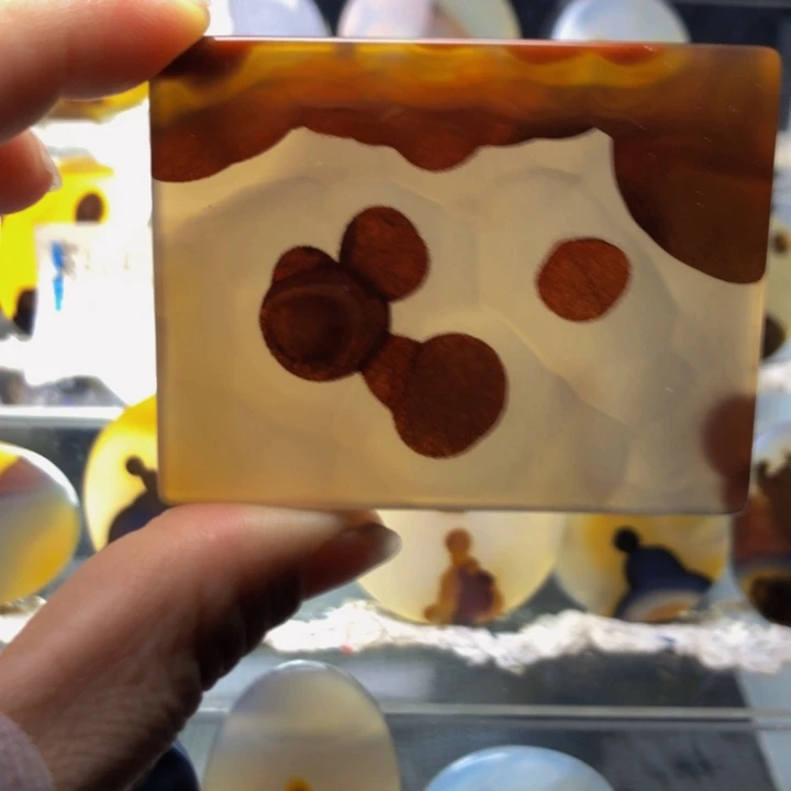 合金玛瑙/玉髓珠宝奇石36