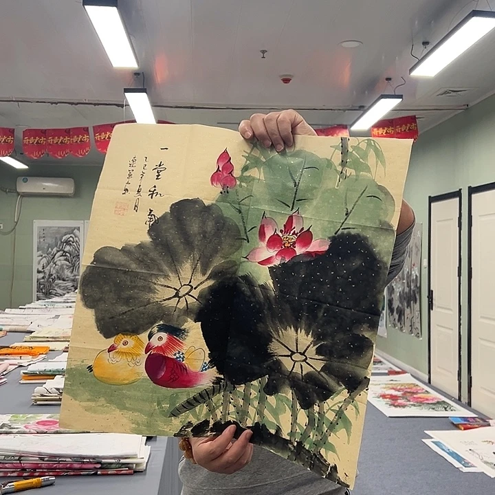 国画我们都是在这里看到的