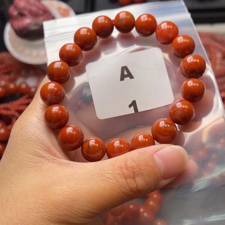 南红玛瑙未镶嵌多样性发货默认微瑕称重11mm