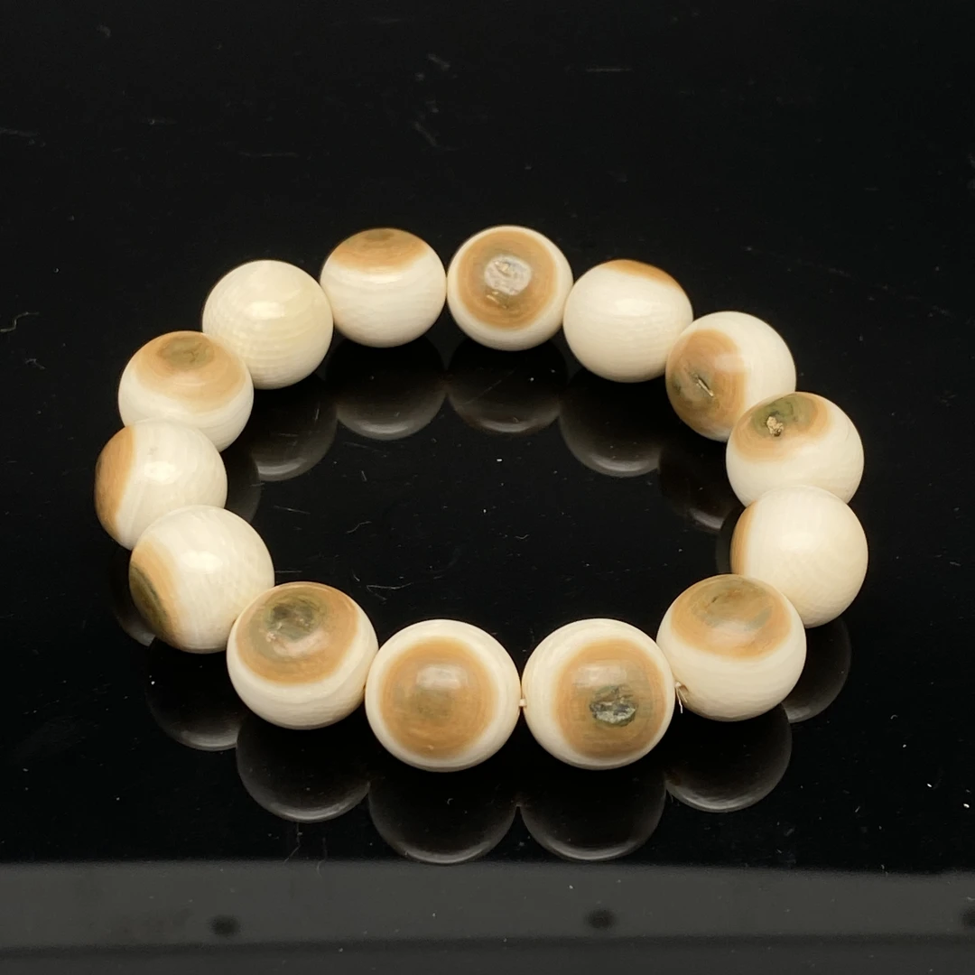 B0529GMD004猛犸棕眼手串饰品