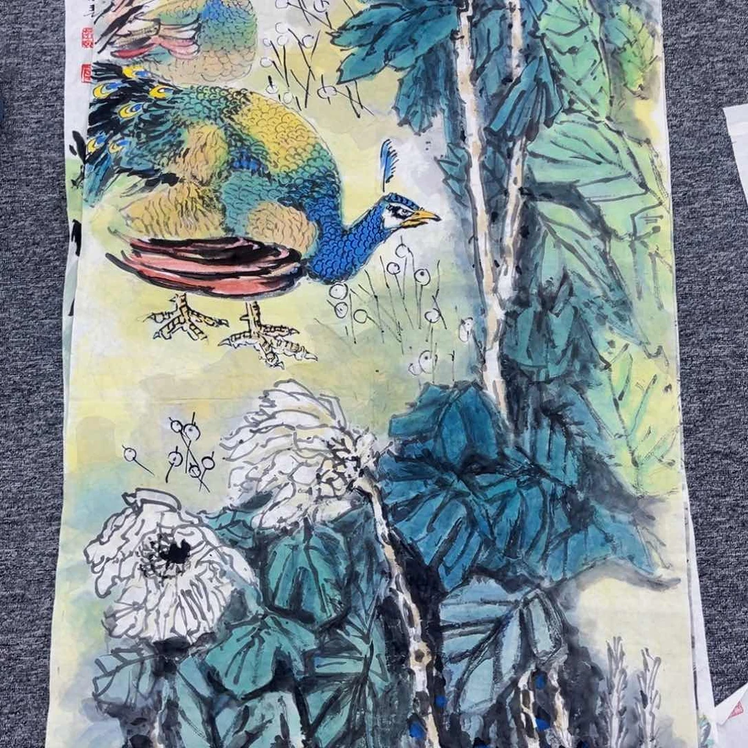 国画绘画李老师作品140.70