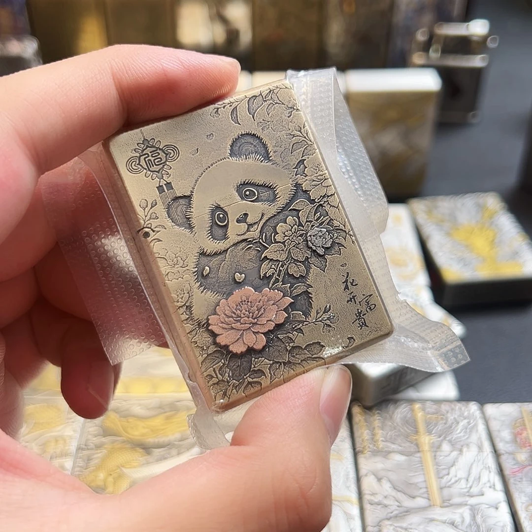 去**来恒星ST9镶嵌富贵熊猫