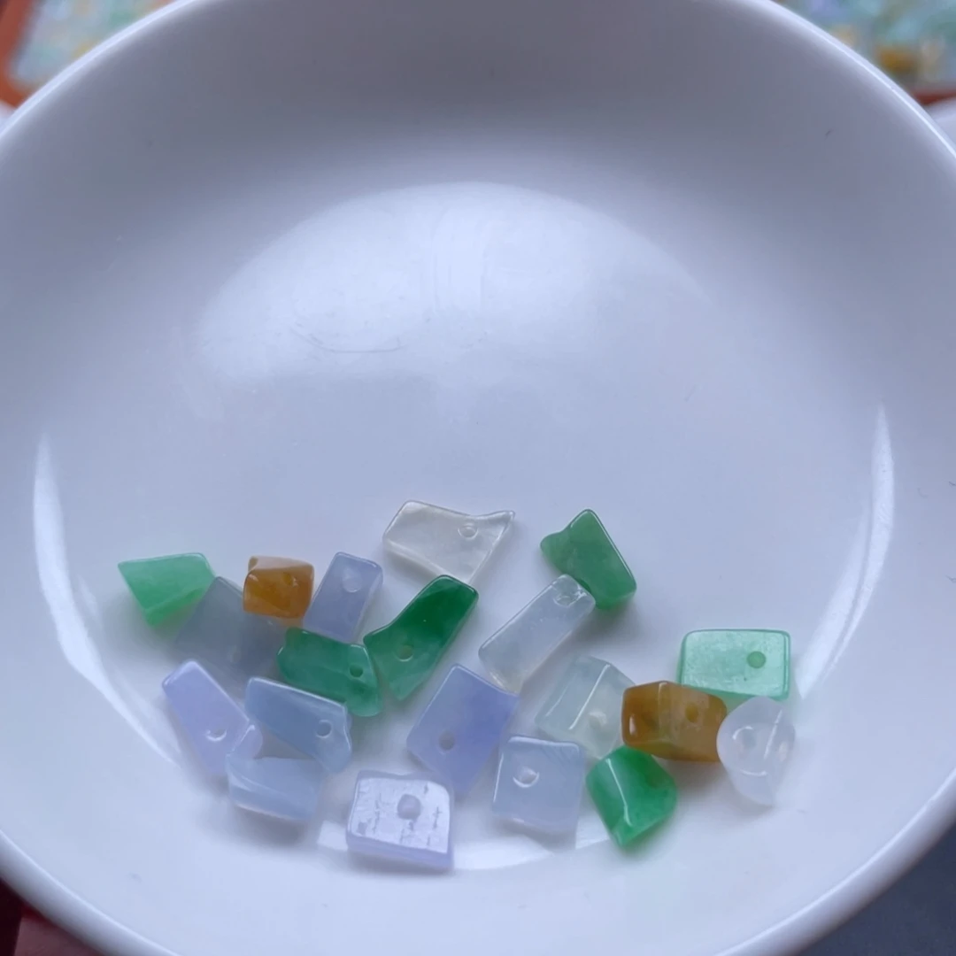 翡翠散珠冰碎石20颗
