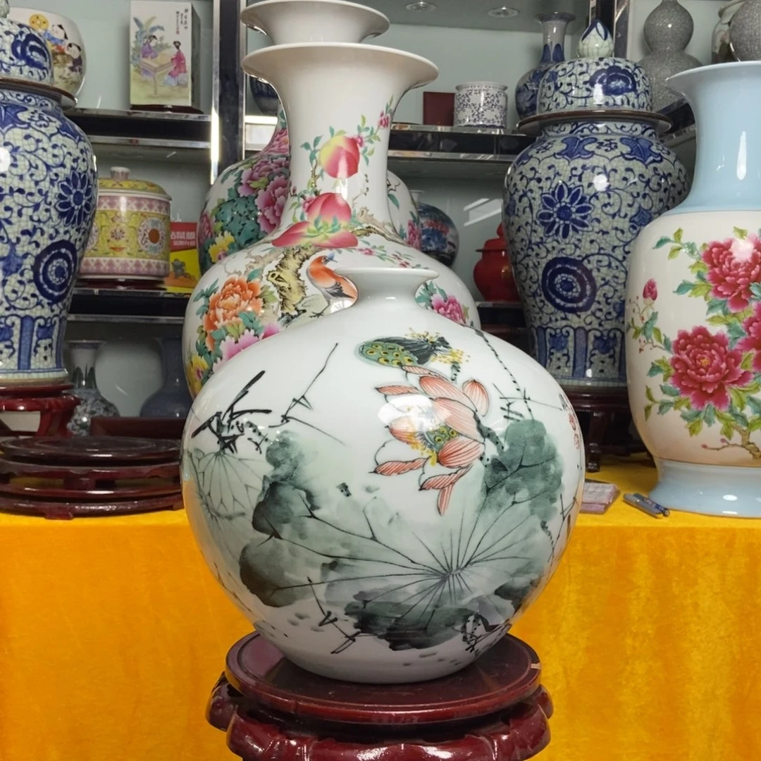 景德镇陶瓷花瓶摆件