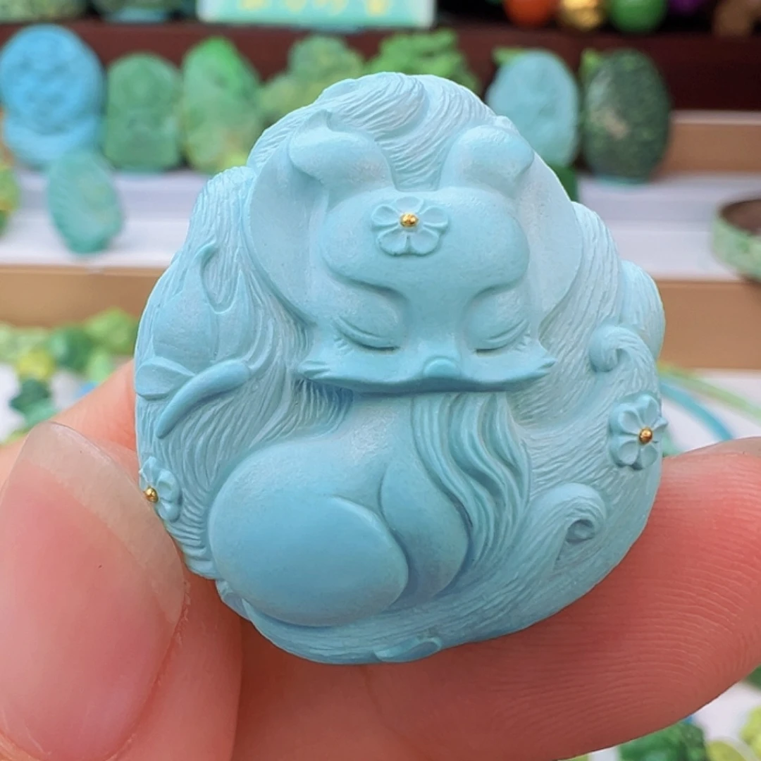 未镶嵌绿松石项链