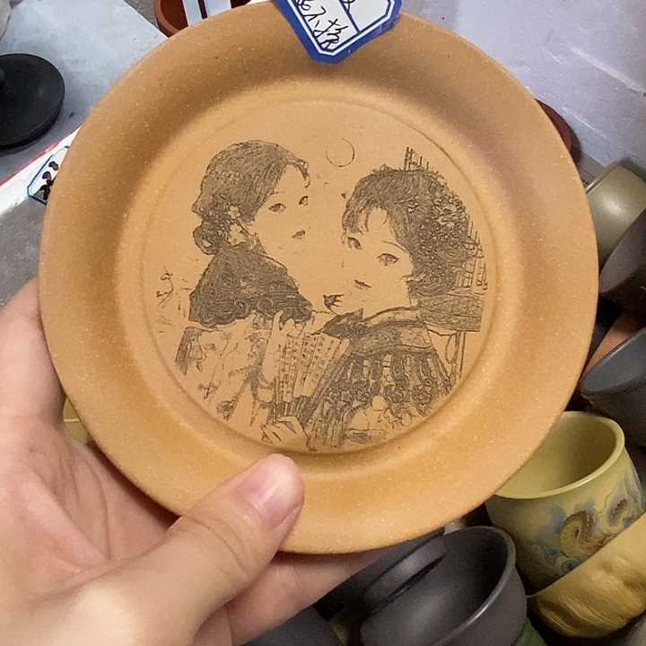 茶杯紫砂瑕疵不退不换，