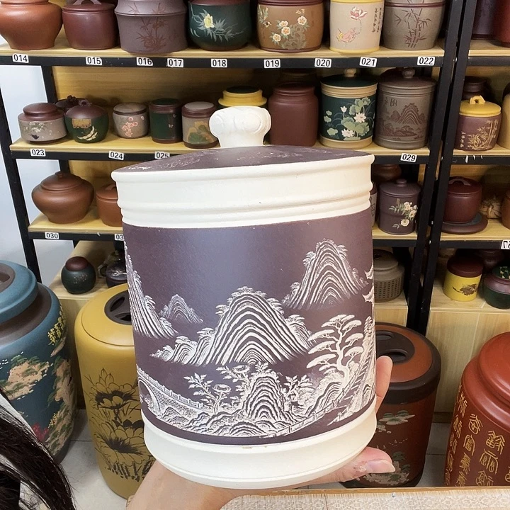 紫砂茶叶罐紫砂茶叶罐