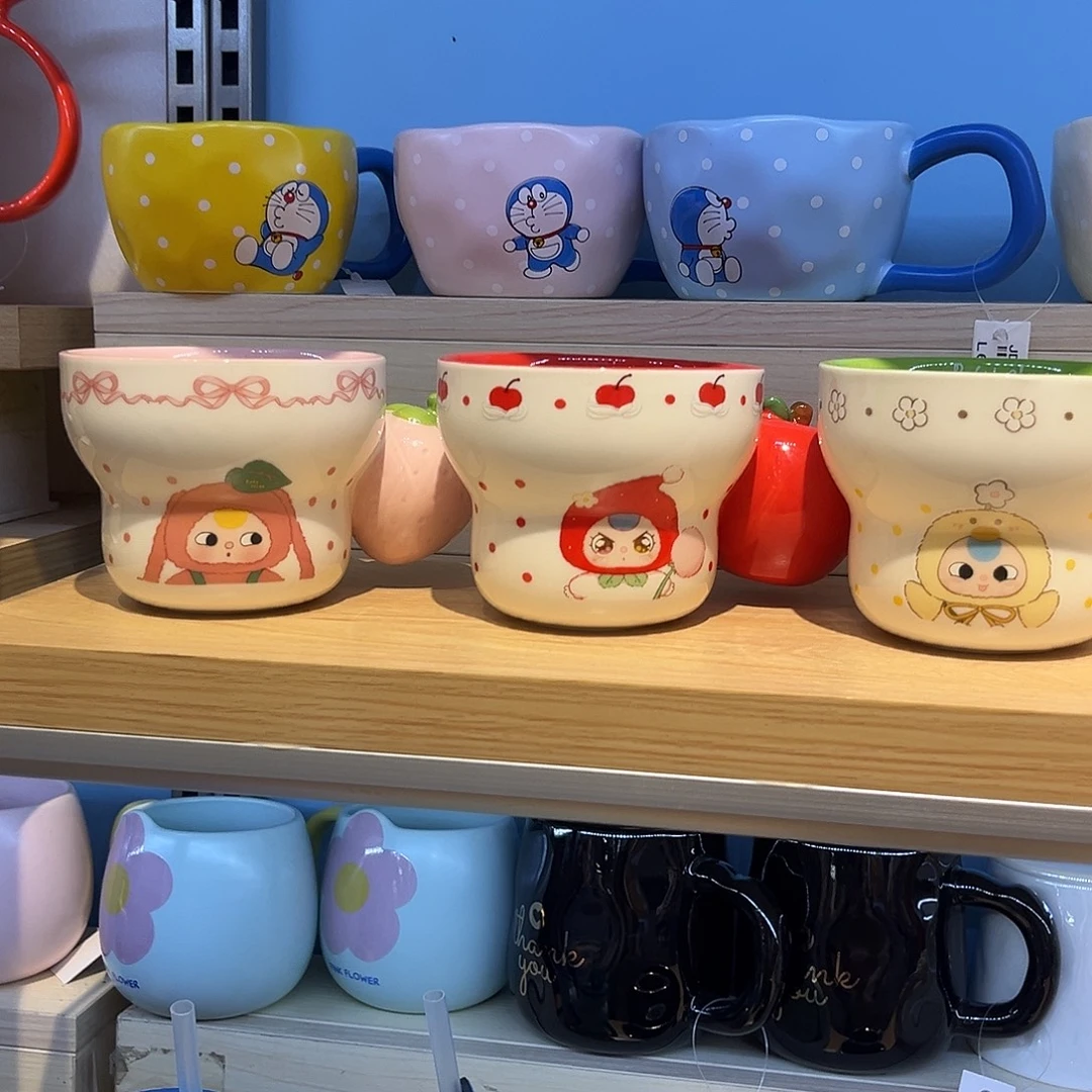 皮质非金属苹果草莓香蕉把手马克杯