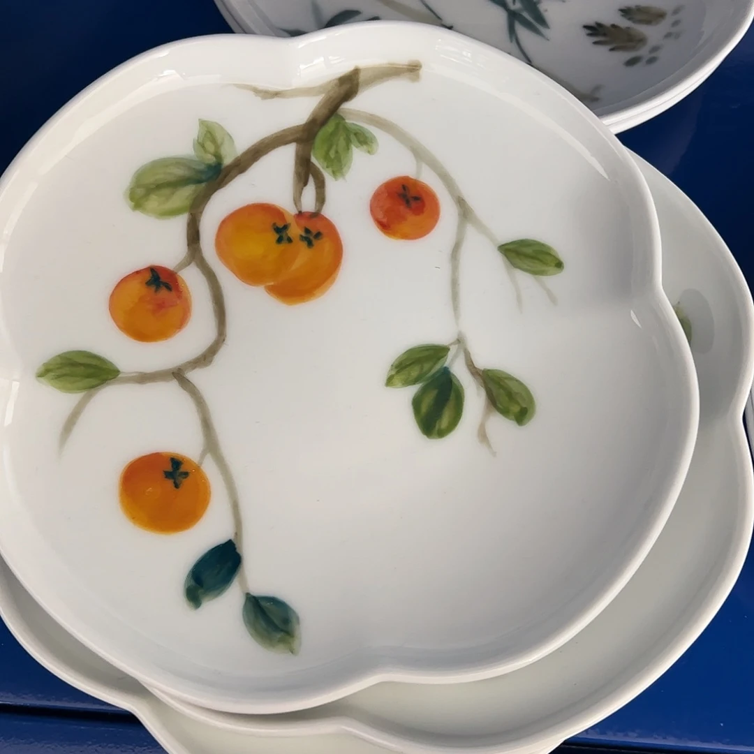 瓷片景德镇陶瓷手工手绘制作