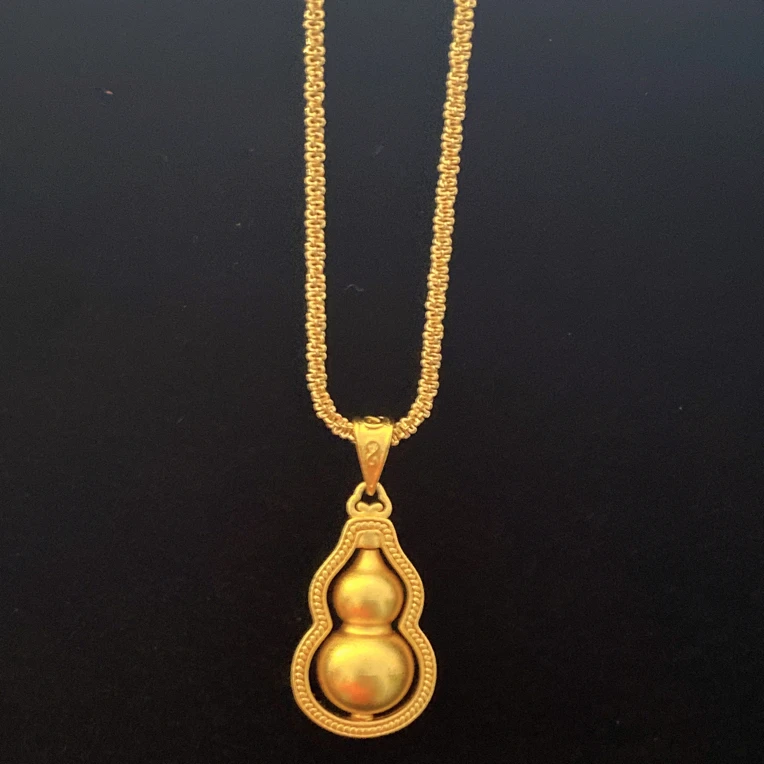 yd078 水贝镀18K真金首饰百搭【矿金手作】饰品，金店同款
