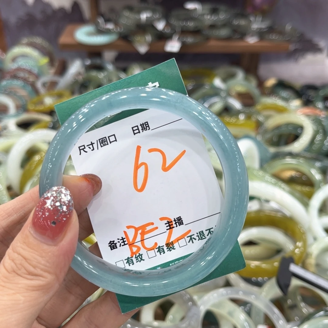 未镶嵌蛇纹石玉手镯手镯