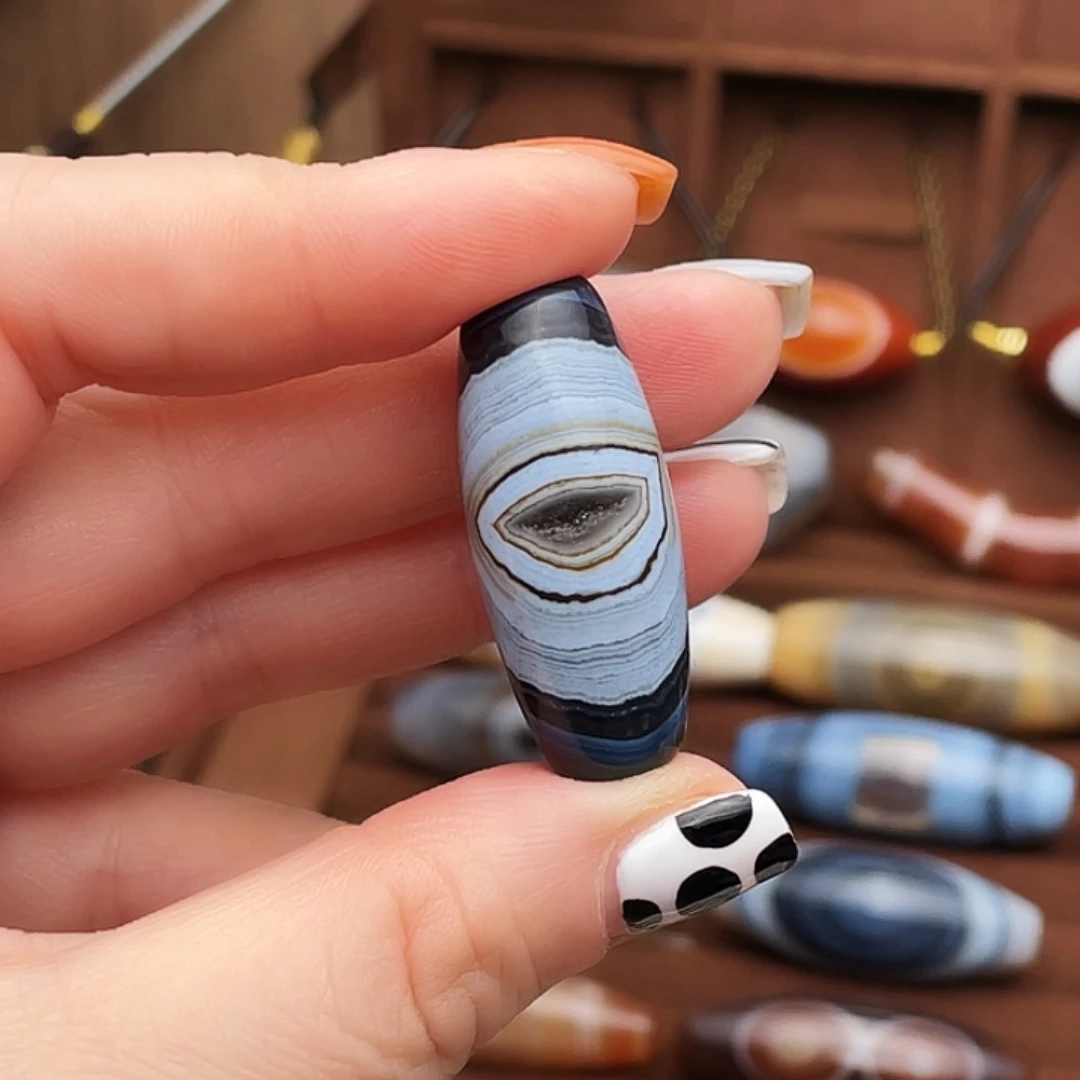 未镶嵌玛瑙/玉髓珠宝半成品