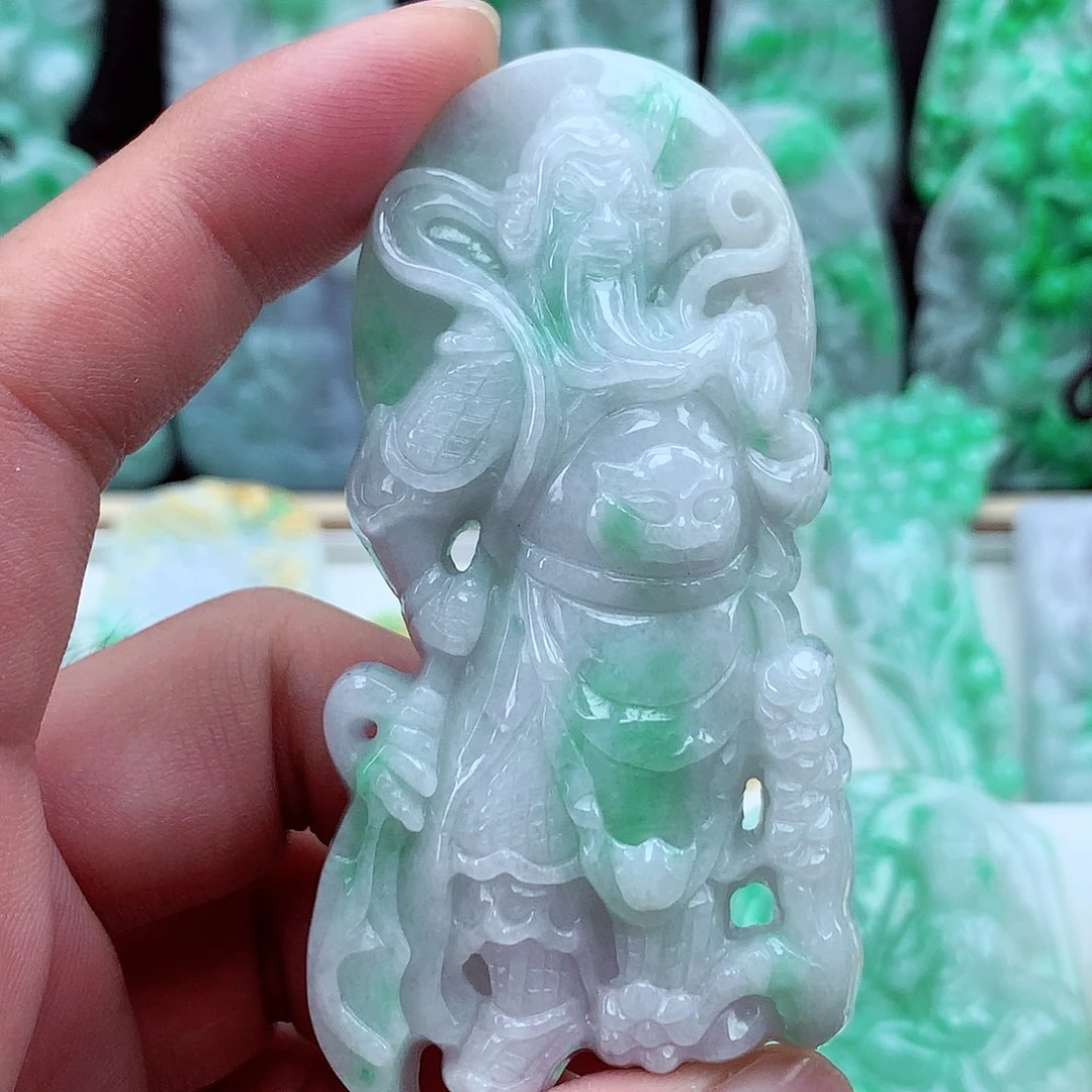 翡翠未镶嵌颈饰翡翠吊坠