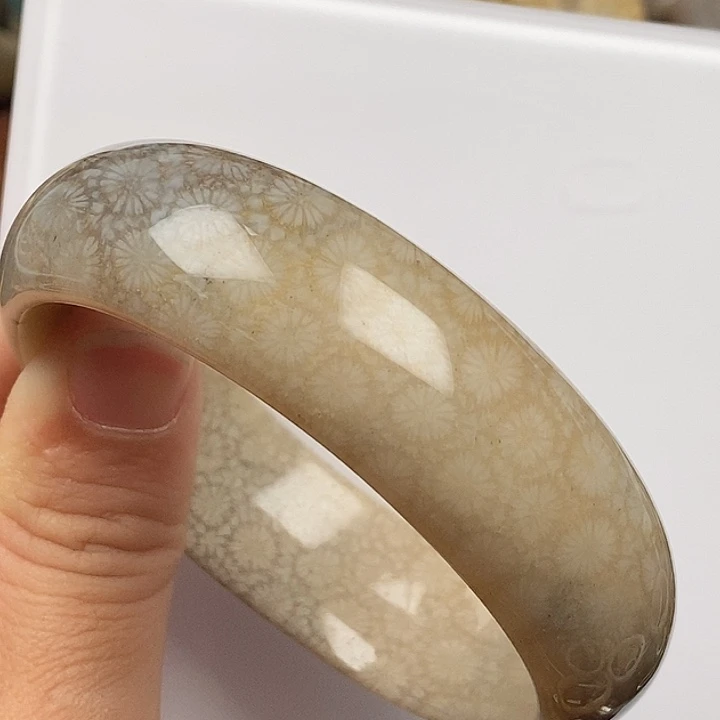 悠***影硅化玉未镶嵌颈饰