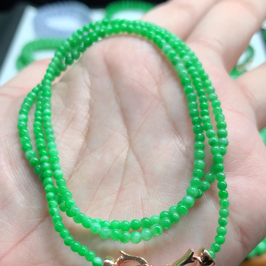 翡翠未镶嵌手链翡翠
