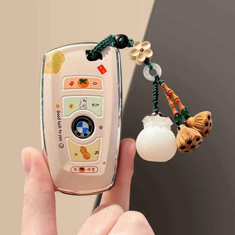 宝马钥匙套x3x1x5三系325li五330车ix3壳530扣ix1刀锋i3x2x4x6x7