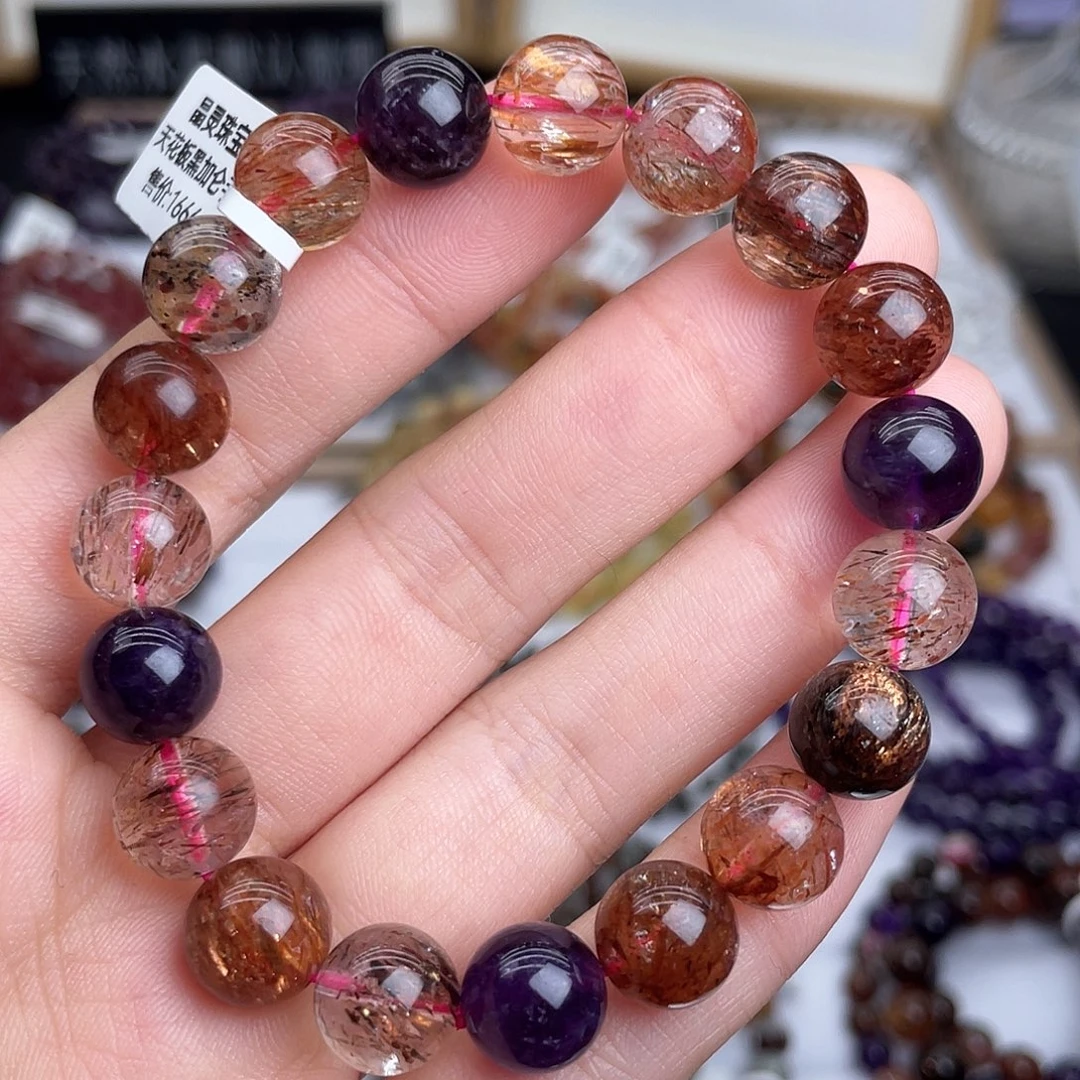 水晶未镶嵌手串天然