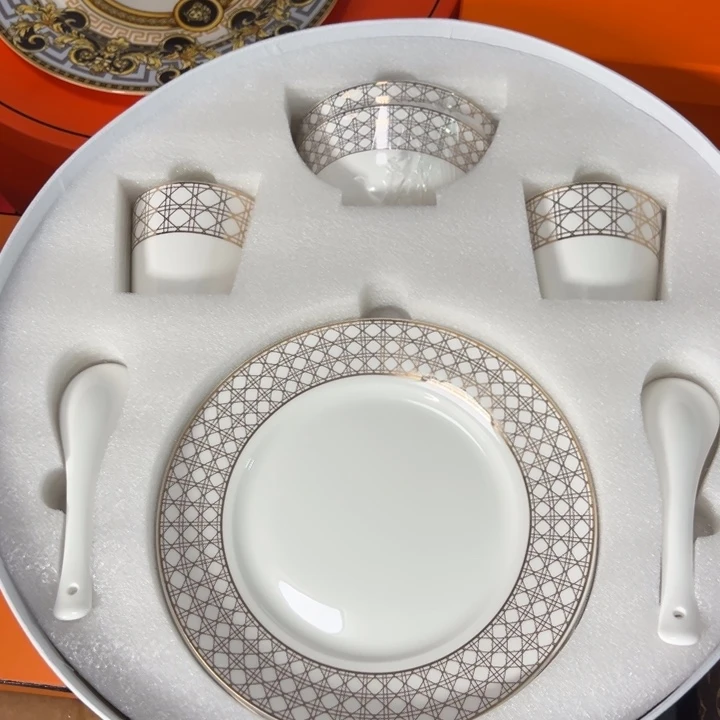 瓷欧美陶瓷餐具摆件50