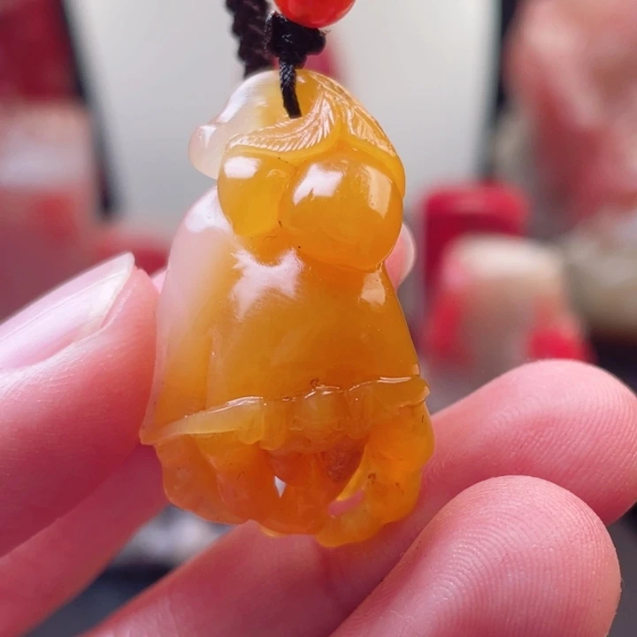 寿山石结晶地芙蓉