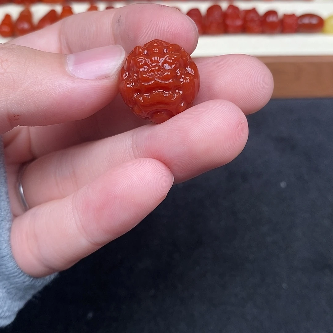 南红玛瑙未镶嵌手链