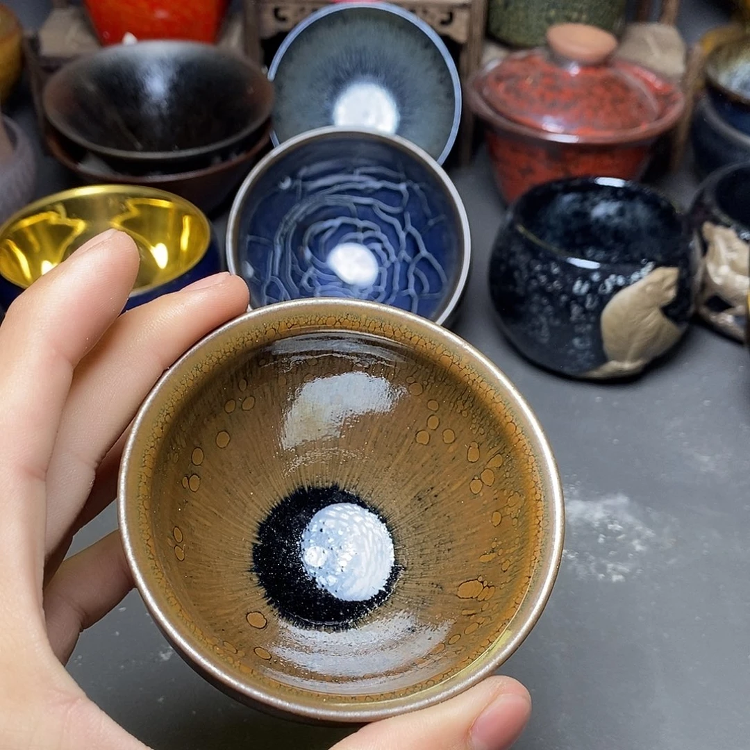 茶盏有瑕介意勿拍354