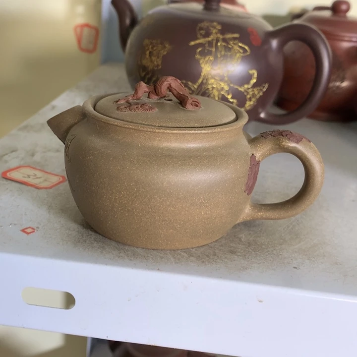 紫砂茶壶原矿手工207