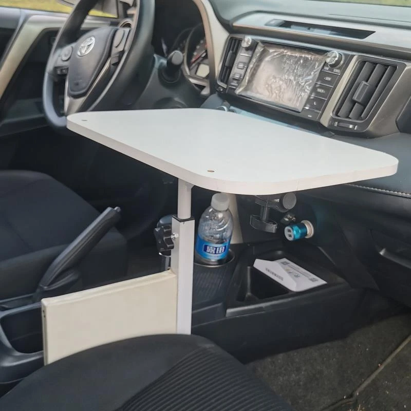 车用可升降折叠小桌板车内饭桌餐桌车内餐盘车载笔电支架电脑桌