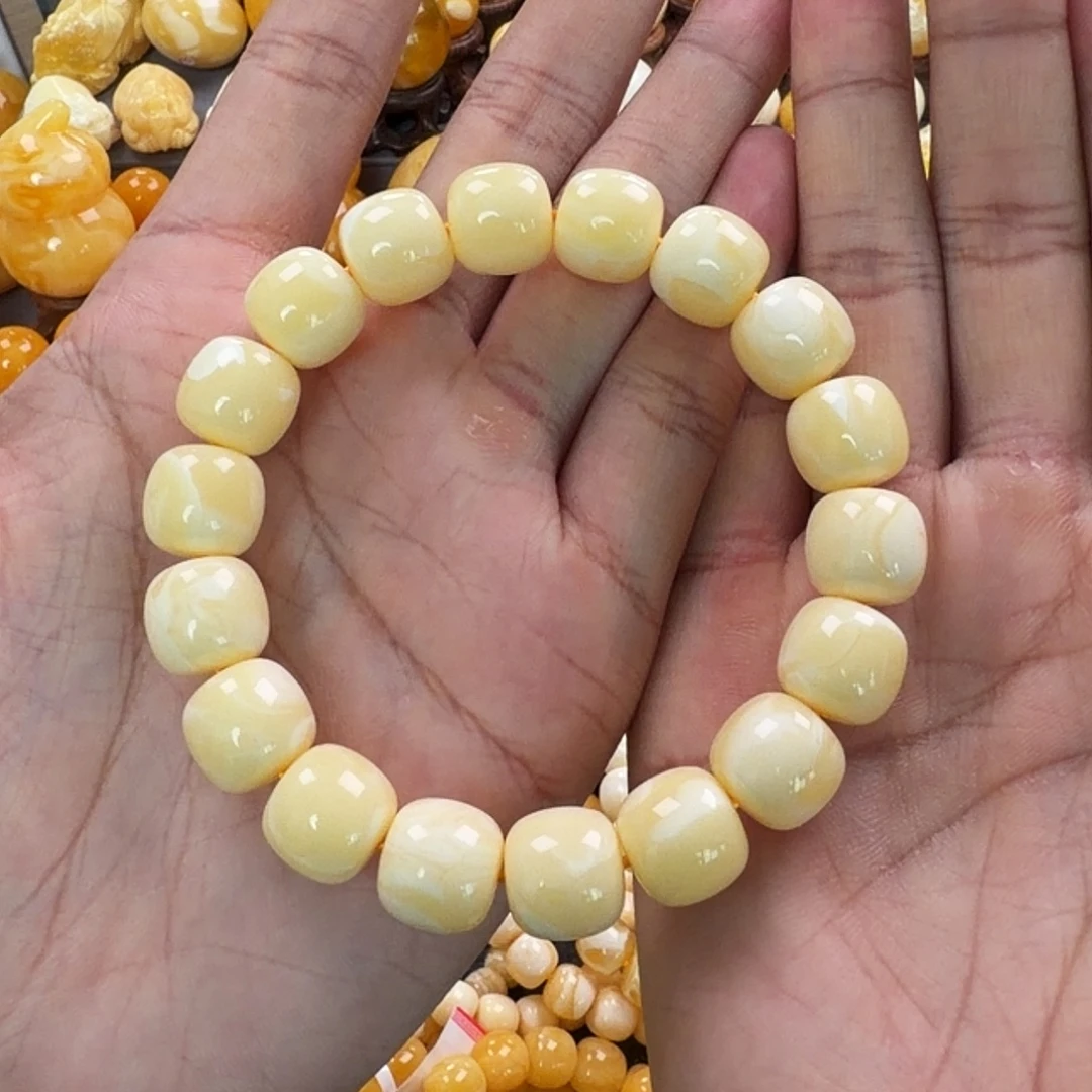 琥珀未镶嵌珠宝奇石13mm同料