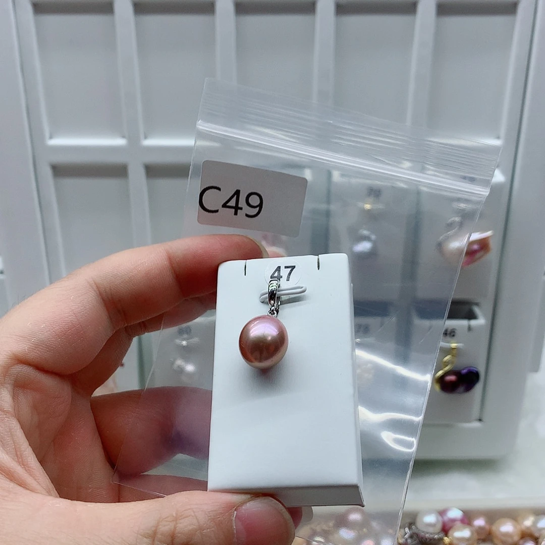 吊坠(不含链)淡水珍珠合金