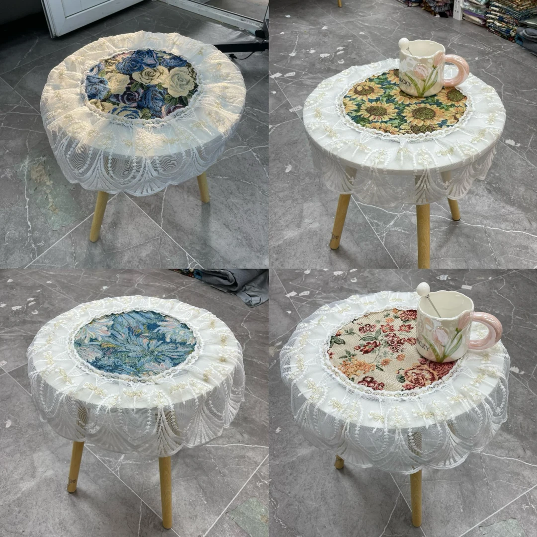 随机内径25加边55圆多功能小盖巾