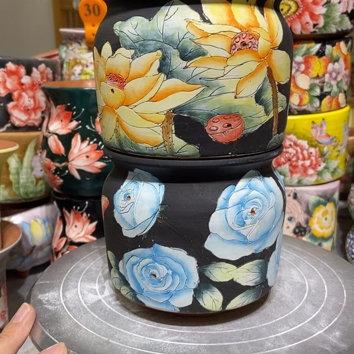 景德镇艺术手绘作品