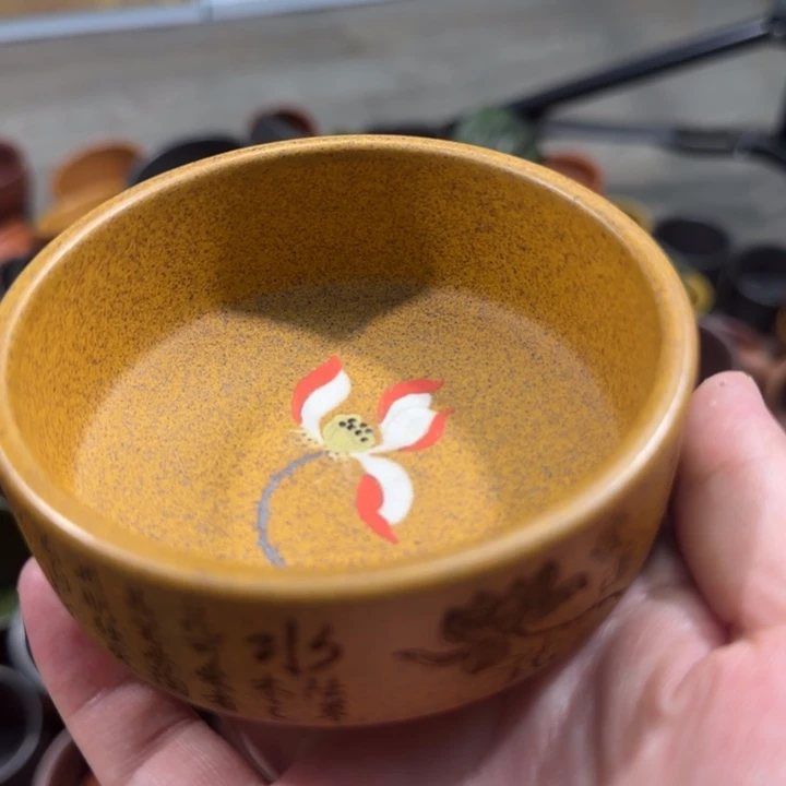 茶杯紫砂全手工紫砂