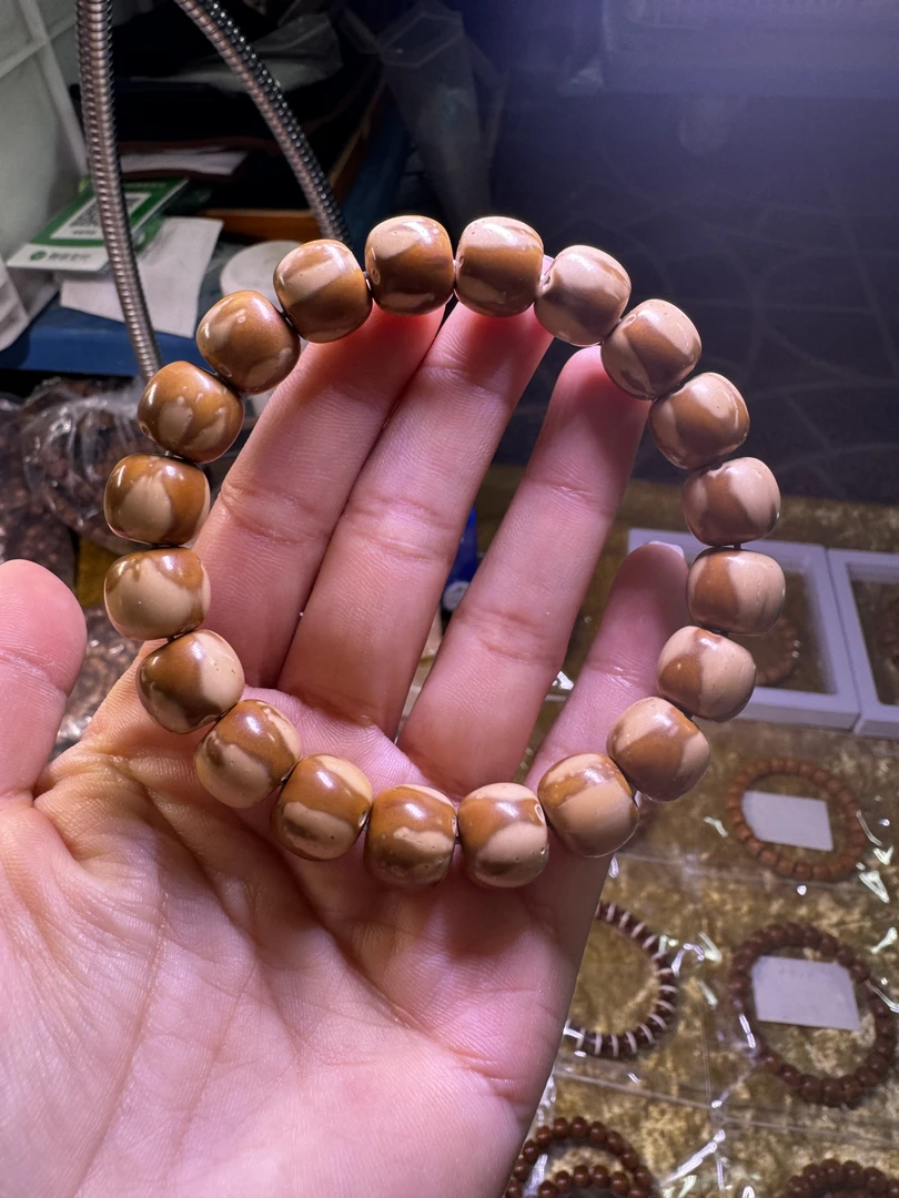 12mm熊猫火焰鼠紫金鼠手串