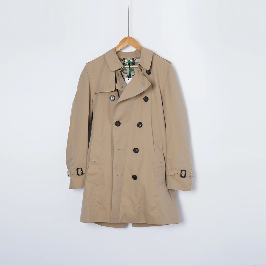 99新 BURBERRY/博柏利 绵/SC1781/风衣/48码女装外套大衣