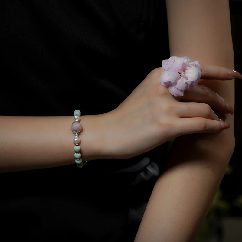 轻奢手串手链女生礼物学生党文艺送女朋友礼物礼盒装花楹手串