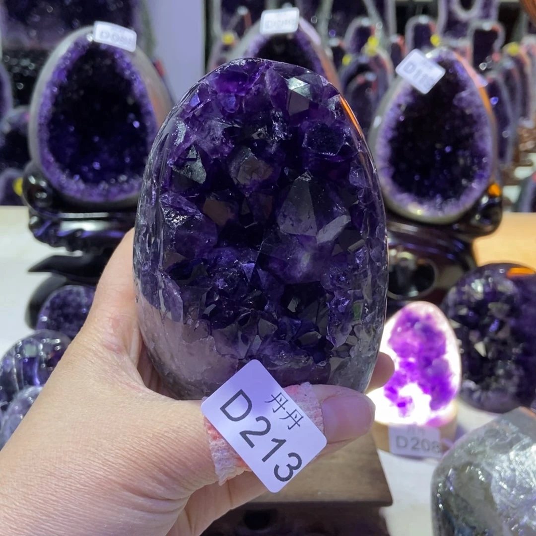 摆件未镶嵌紫晶摆件