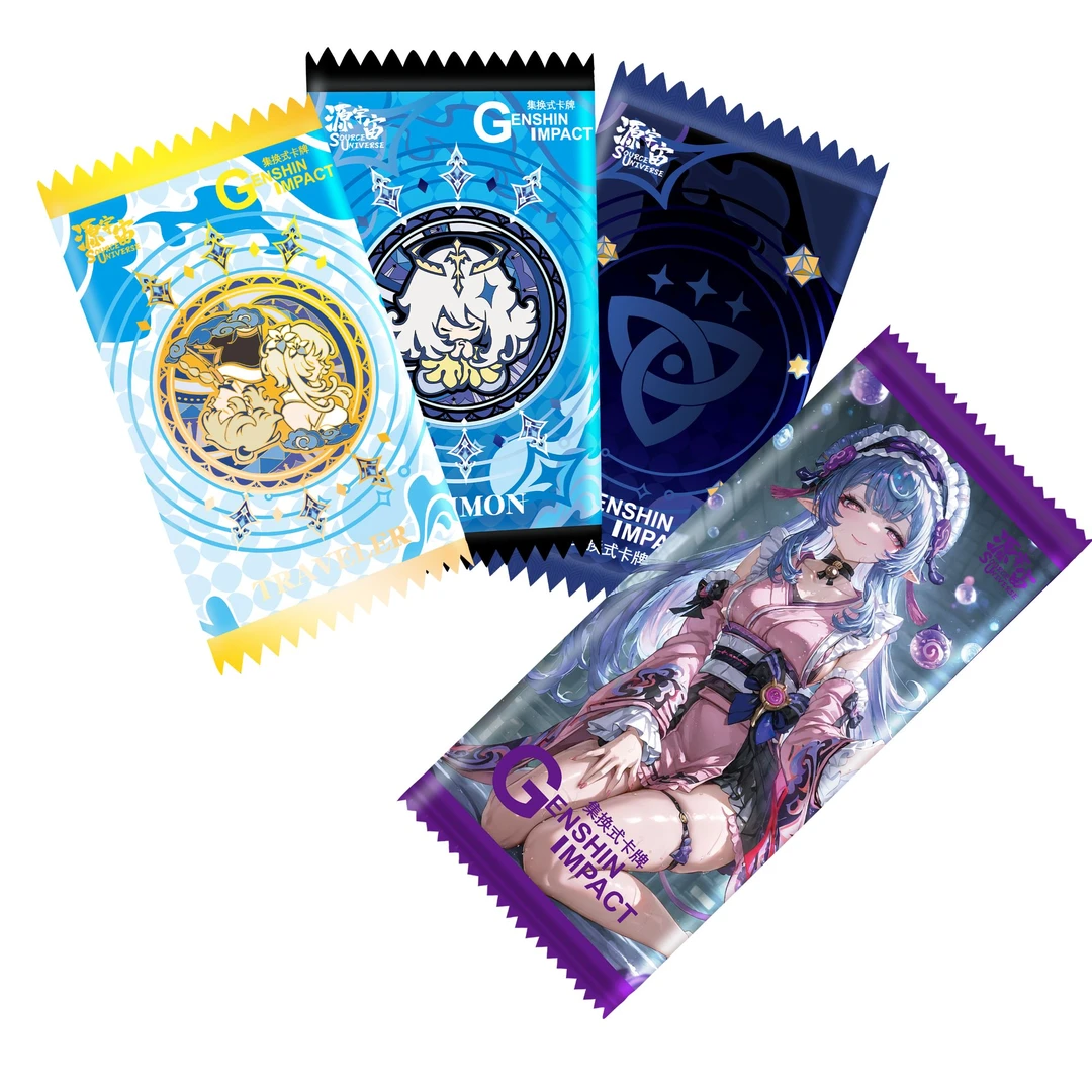 【叠叠】源宇宙GENSHIN 盲盒卡牌（默认代拆，拆后不退）