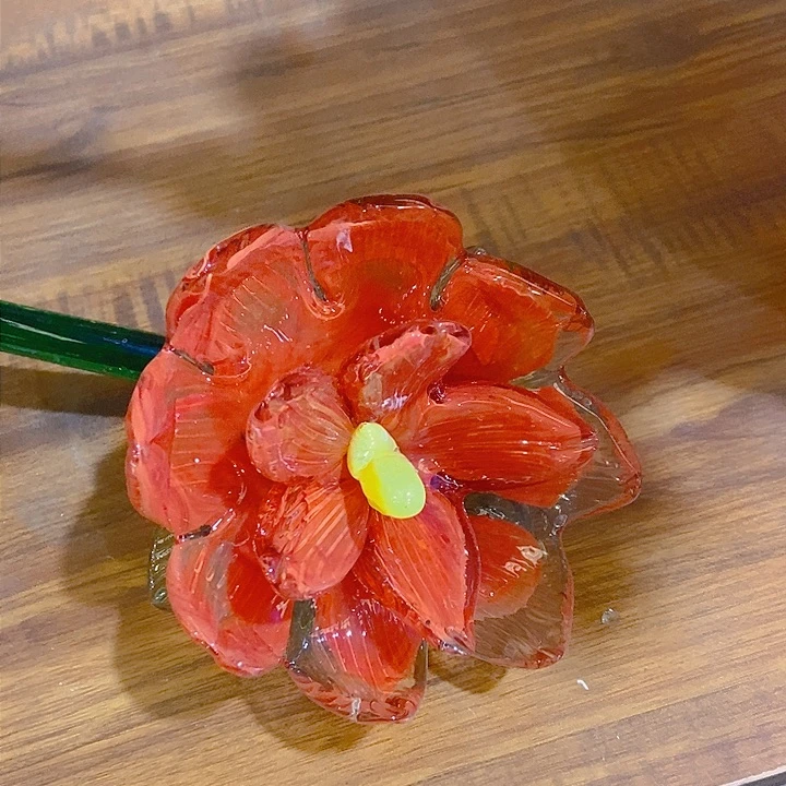 无铅玻璃琉璃花高45口9